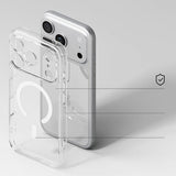 Ringke iPhone 17 Pro Suojakuori Fusion Magnetic Transparent