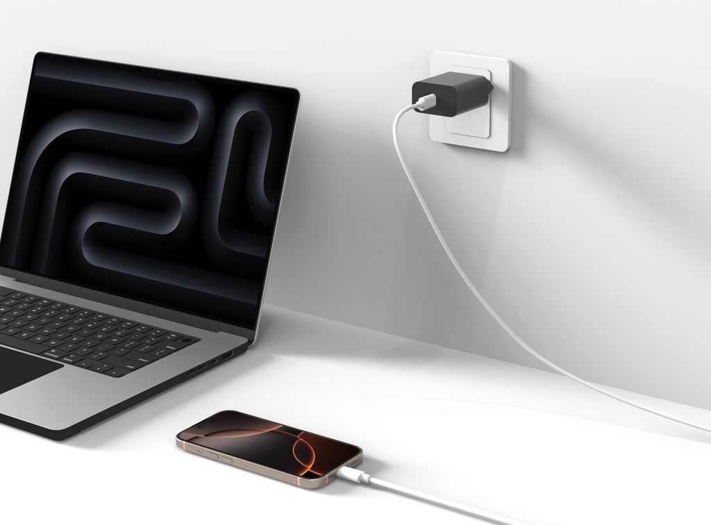 SiGN 45W Väggladdare USB-C PD Musta