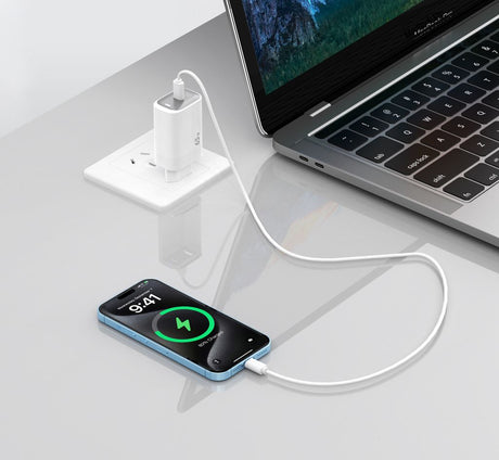 SiGN 65W Snabbladdare USB-C PD Valkoinen