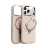 Torras iPhone 17 Pro Kuori Ostand Q3 Silicone Desert Gold