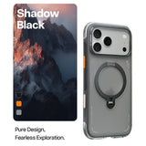 Torras iPhone 17 Pro Kuori Ostand Q3 Air Shadow Black