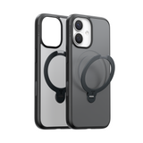 Torras iPhone 17 Kuori Ostand Q3 Spin Obsidian Black