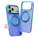 Torras iPhone 17 Pro Kuori Ostand O3 Hue Indigo Blue