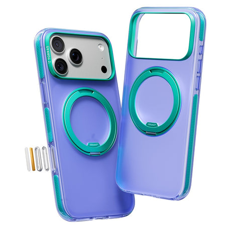 Torras iPhone 17 Pro Kuori Ostand O3 Hue Indigo Blue