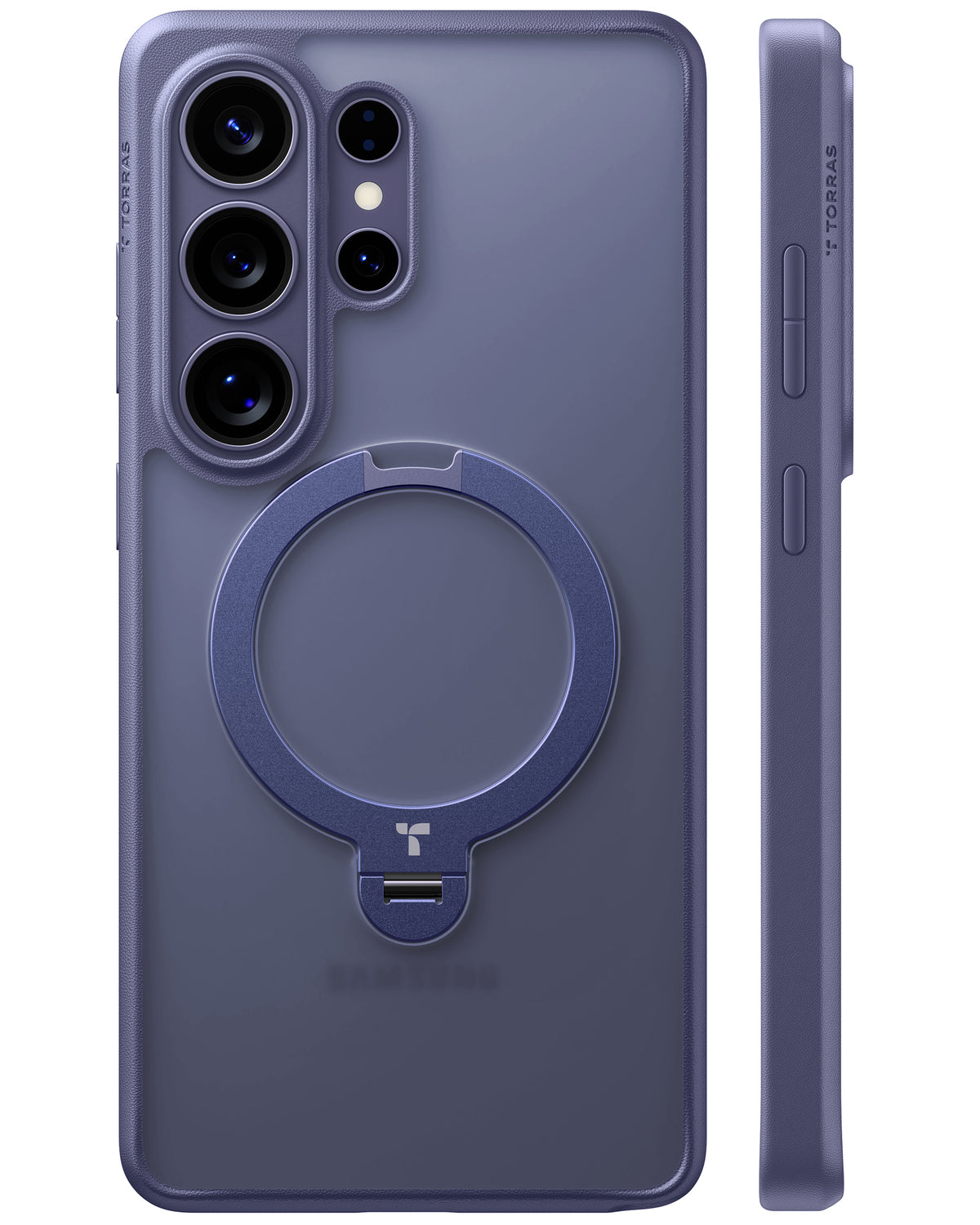 Torras Samsung Galaxy S26 Ultra Kuori Ostand Q3 Spin Violet Surge