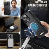 CaseMe iPhone 13 Pro Kotelo C49 Series Musta
