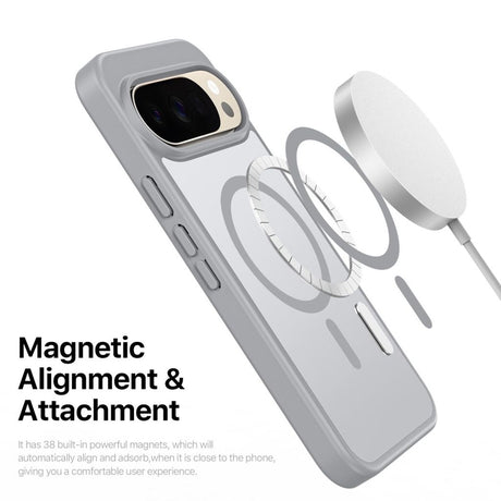 Dux Ducis Google Pixel 9/9 Pro/10/10 Pro/11/11 Pro Kuori Yind Series MagSafe Harmaa