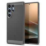 Spigen Samsung Galaxy S25 Ultra Kuori Rugged Armor MagFit Marble Gray
