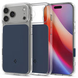 Spigen iPhone 17 Pro -suojakuori Ultra Hybrid T MagFit Matte Blue