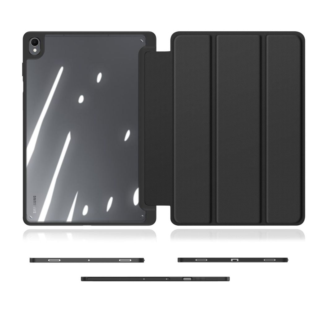 Dux Ducis Samsung Galaxy Tab S12 Plus Kotelo TOBY Series Musta