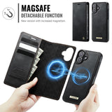 CaseMe iPhone 17 Kotelo C49 Series Musta