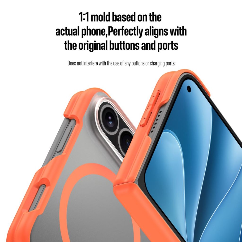 Dux Ducis iPhone Duo Kuori EXPN Series MagSafe Oranssi