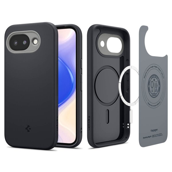 Spigen Google Pixel 10a Kuori Nano Pop MagFit Black Sesame