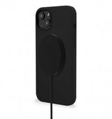 Decoded iPhone 14 Plus Silicone Backcover - Charcoal