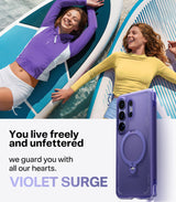Torras Samsung Galaxy S26 Ultra Kuori Ostand Q3 Air Violet Surge
