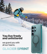 Torras Samsung Galaxy S26 Ultra Kuori Ostand Q3 Air Glacier Sprint