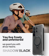 Torras Samsung Galaxy S26 Ultra Kuori Ostand Q3 Air Shadow Black
