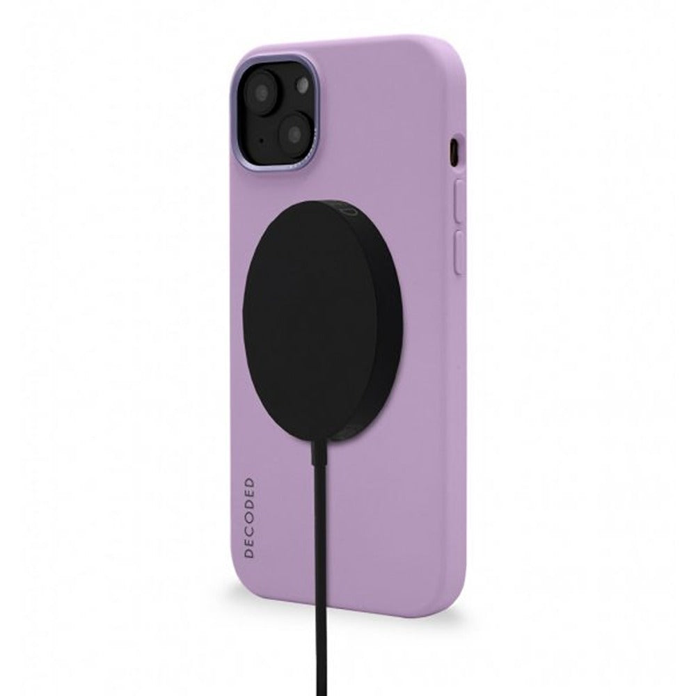 Decoded iPhone 14 Plus Silicone Backcover Lavender