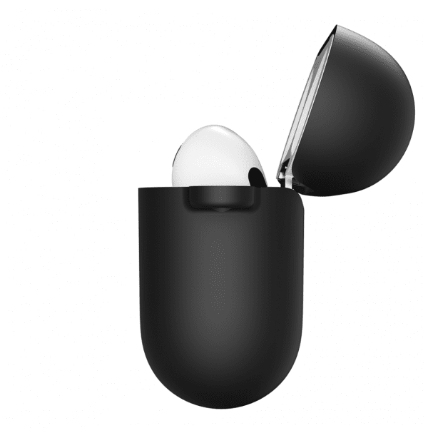 KeyBudz PodSkinz HyBridShell Series Airpods 3 -suojakuori, musta