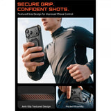 Supcase iPhone 17 Pro kuori UB Grip MagSafe Musta