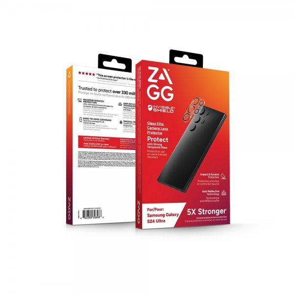 ZAGG InvisibleShield Samsung Galaxy S24 Ultra Kameransuojalasi Glass Elite Camera Protector