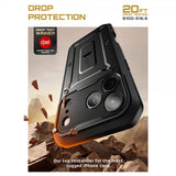 Supcase iPhone 17 Pro Max -kuori UB Pro Musta