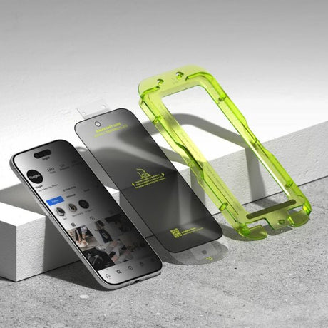 Ringke iPhone Air -näytönsuoja, helppo liukukansi, tietosuoja, 2 kpl