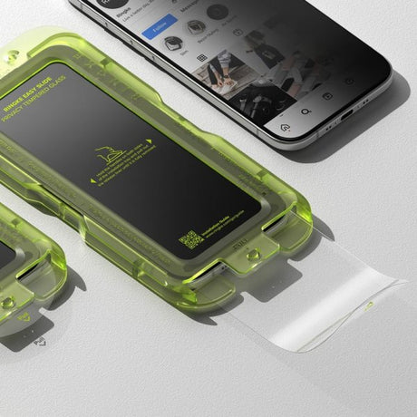Ringke iPhone Air -näytönsuoja, helppo liukukansi, tietosuoja, 2 kpl