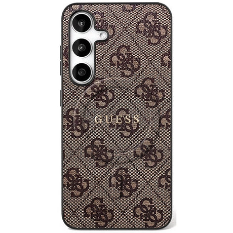 Guess Samsung Galaxy S25 FE Kuori 4G Pattern MagSafe Ruskea