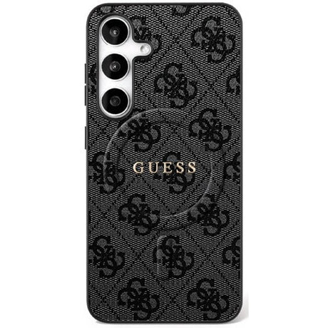 Guess Samsung Galaxy S25 FE -kuori 4G Pattern MagSafe, musta