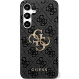 Guess Samsung Galaxy S25 FE -kuoret 4G Metal Logo Musta