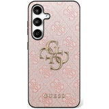 Guess Samsung Galaxy S25 FE Kuoret 4G Metal Logo Pink