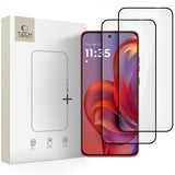 Tech-Protect Motorola Edge 50 Neo Näytönsuoja Lasikalvo Fit+ 2-pakkaus