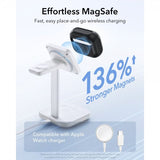 ESR AirPods Pro 3 -kuoret Orbit Hybrid HaloLock, musta
