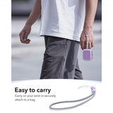 ESR AirPods Pro -suojakuori Orbit Hybrid HaloLock, violetti