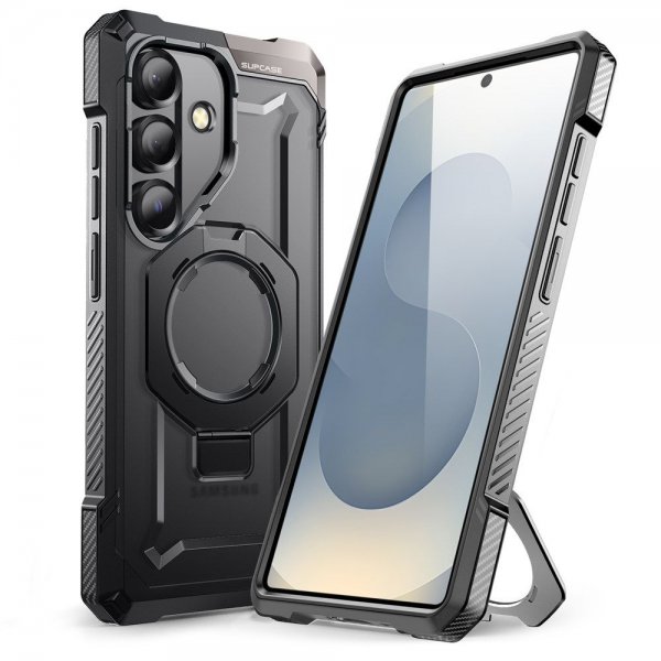 Supcase Samsung Galaxy S25 FE Kuori UB Grip MagSafe Musta