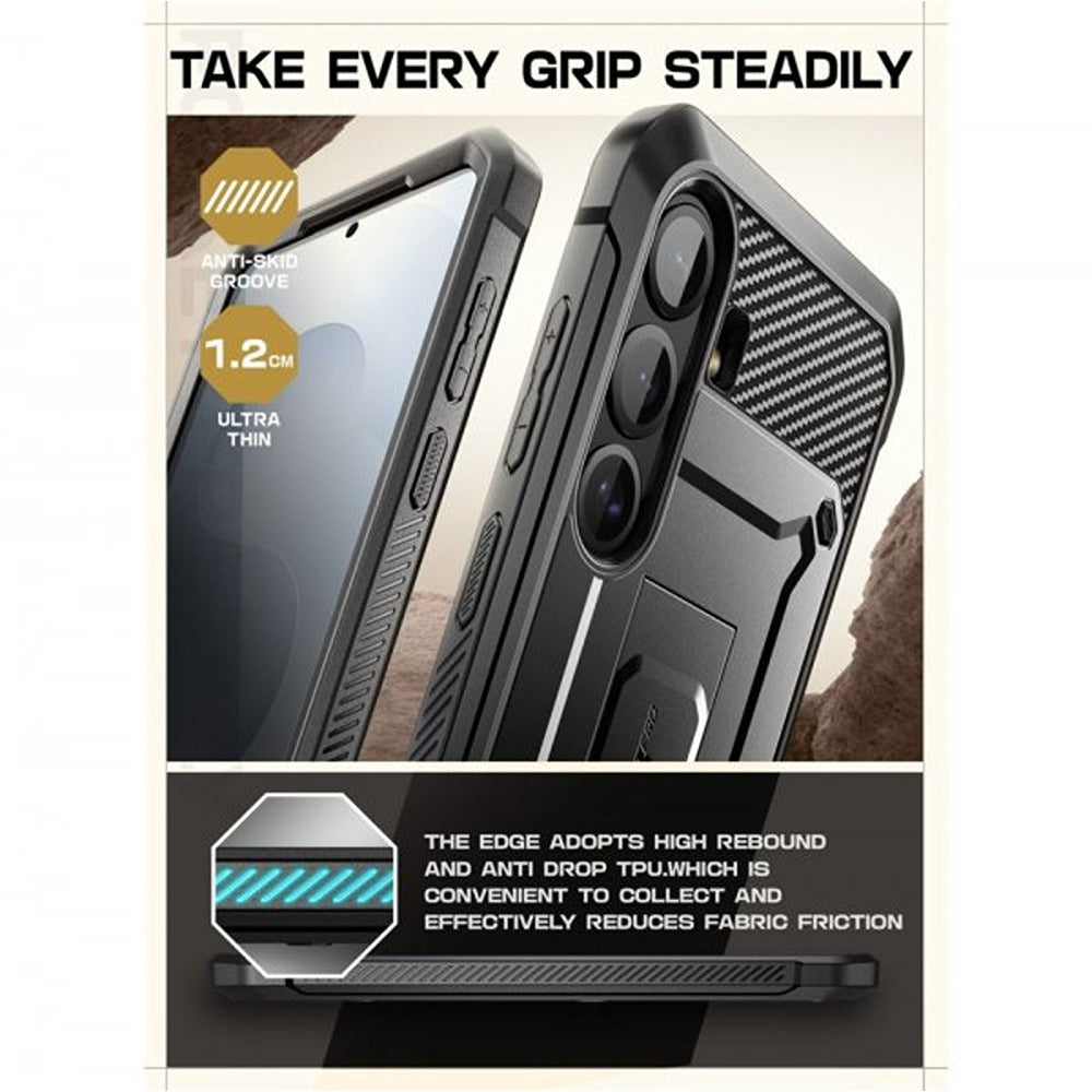 Supcase Samsung Galaxy S25 FE Kuori UB Pro Musta