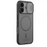 Nillkin iPhone 17 -suojakuori CamShield Pro MagSafe läpinäkyvä musta