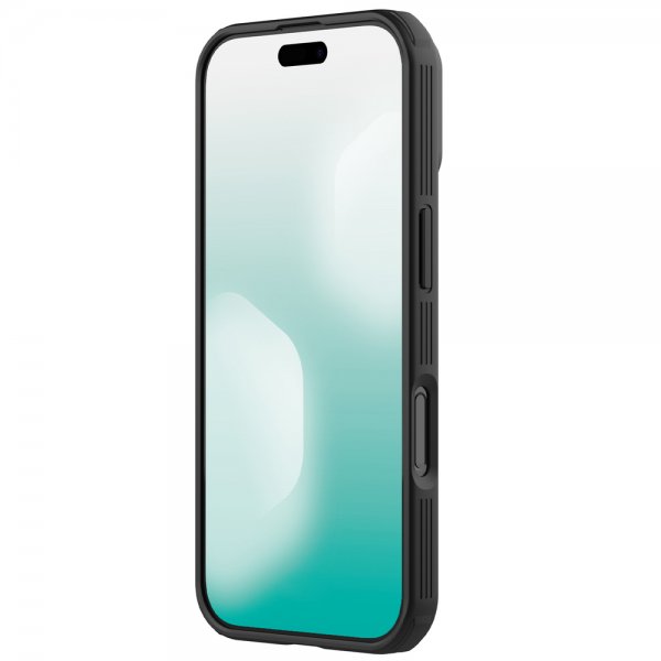 Nillkin iPhone 17 -suojakuori CamShield Pro MagSafe läpinäkyvä musta