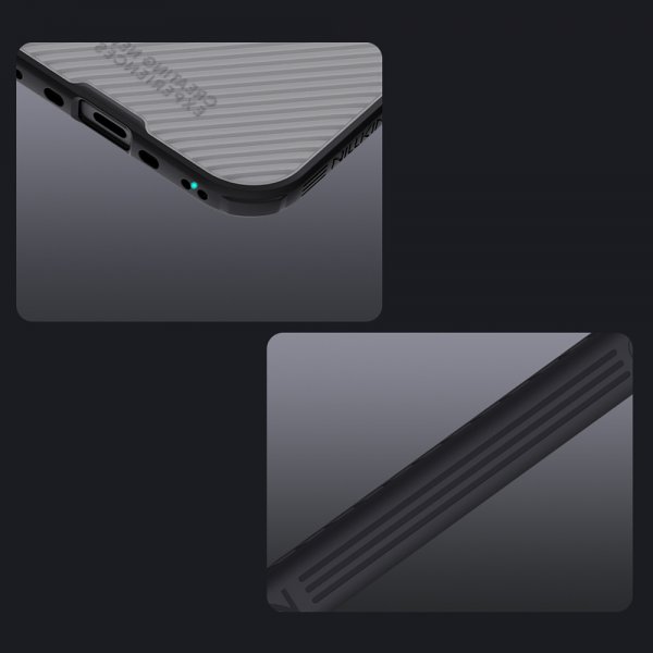 Nillkin iPhone Air -kuori CamShield Pro MagSafe Läpinäkyvä Musta