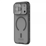 Nillkin iPhone 17 Pro CamShield Pro MagSafe Läpinäkyvä Musta Kuori