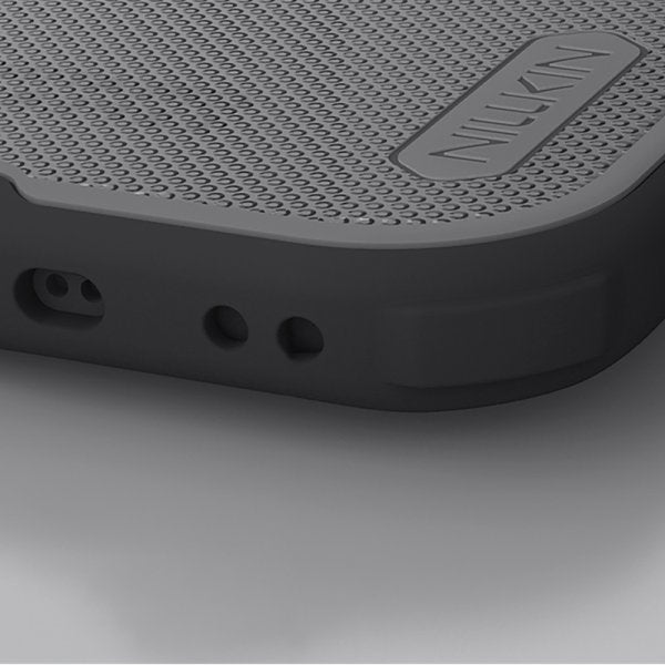 Nillkin iPhone Air -kuori Super Frosted Shield Pro MagSafe Läpinäkyvä Musta