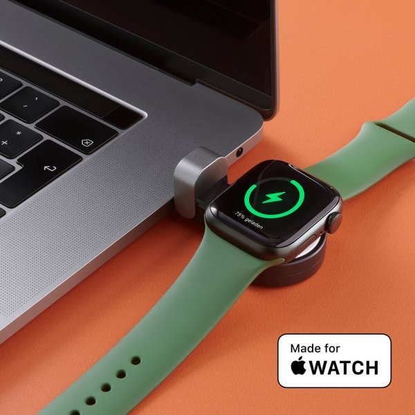 Hama Apple Watch -laturi USB-C-liitännällä, musta