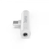 Hama Äänisovitin 2xUSB-C Valkoinen
