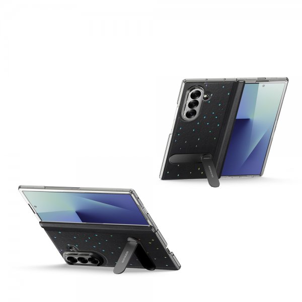 Dux Ducis Samsung Galaxy Z Fold 7 Kuori Stex Series Musta