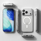 Ringke iPhone 17 Pro Suojakuori Fusion Magnetic Matta Läpinäkyvä