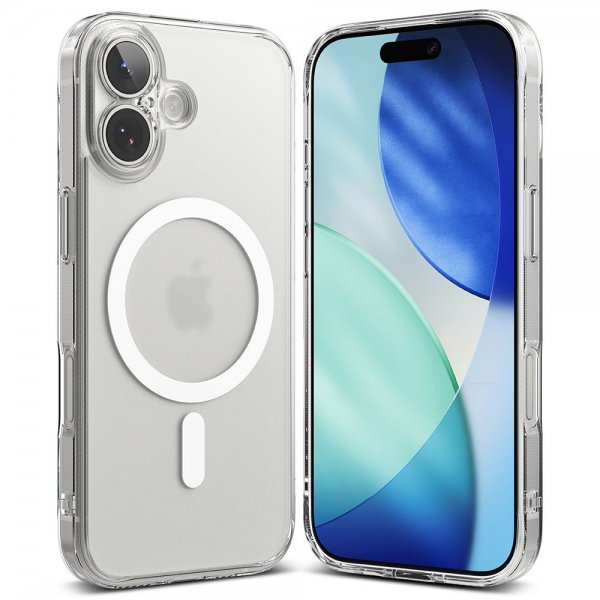 Ringke iPhone 17 -suojakuori Fusion Magnetic Matte Transparent