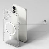 Ringke iPhone 17 -suojakuori Fusion Magnetic Matte Transparent