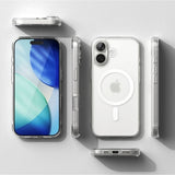 Ringke iPhone 17 -suojakuori Fusion Magnetic Matte Transparent