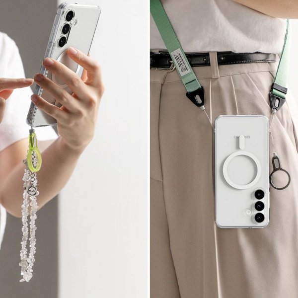Ringke Samsung Galaxy S25 FE Suojakuori Fusion Magnetic Läpinäkyvä